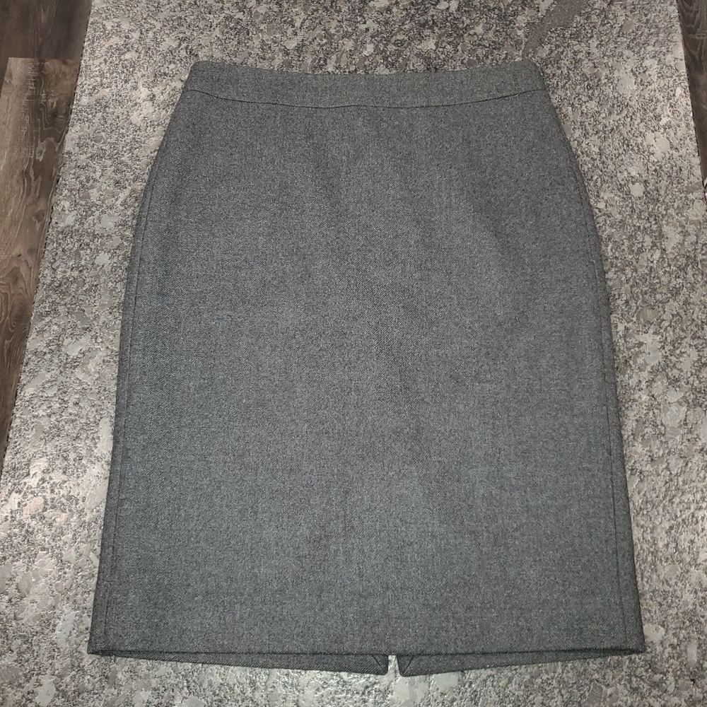 100% Wool J. Crew Pencil Skirt